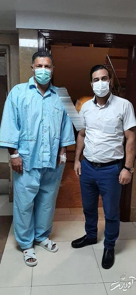علی دایی در بیمارستان بستری شد